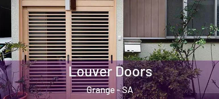Louver Doors Grange - SA