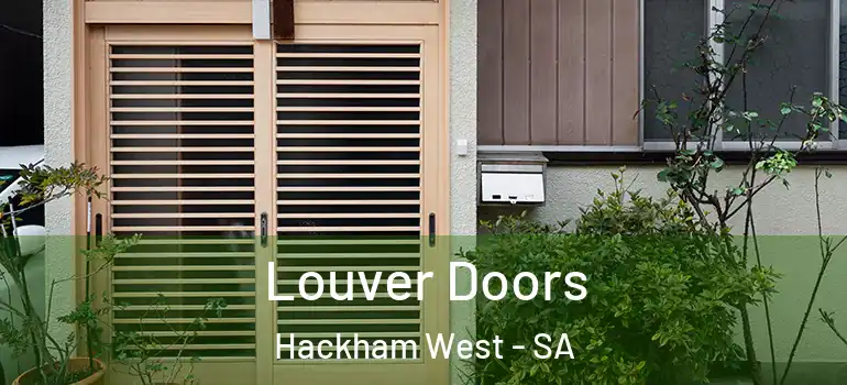 Louver Doors Hackham West - SA