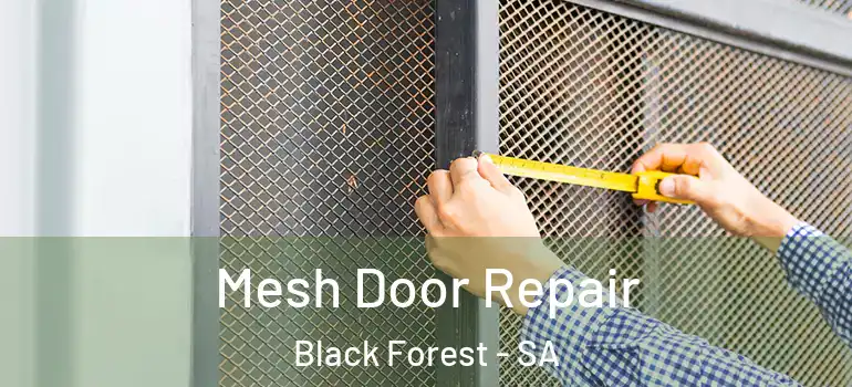 Mesh Door Repair Black Forest - SA