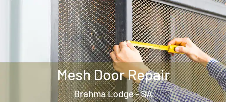 Mesh Door Repair Brahma Lodge - SA
