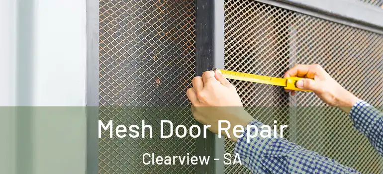 Mesh Door Repair Clearview - SA
