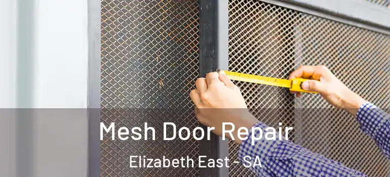 Mesh Door Repair Elizabeth East - SA