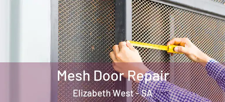 Mesh Door Repair Elizabeth West - SA