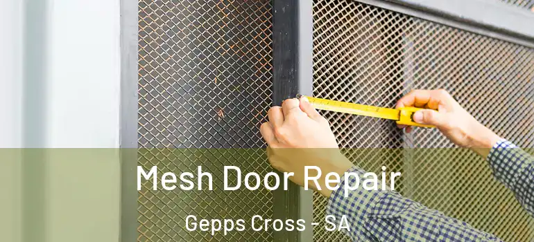 Mesh Door Repair Gepps Cross - SA