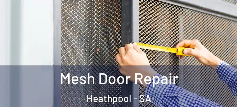 Mesh Door Repair Heathpool - SA