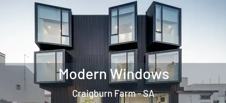 Modern Windows Craigburn Farm - SA