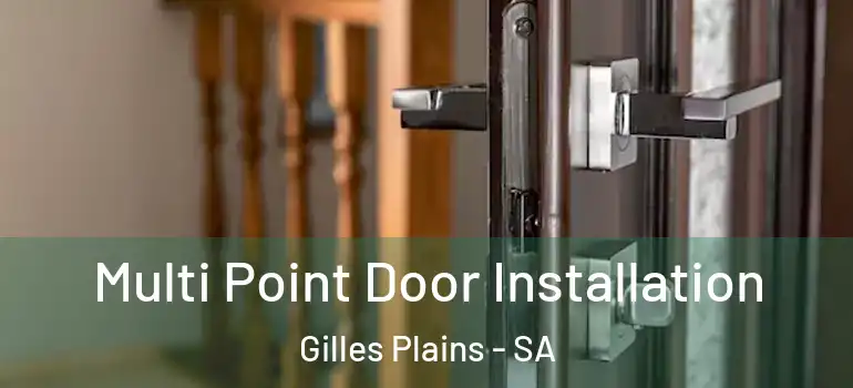 Multi Point Door Installation Gilles Plains - SA