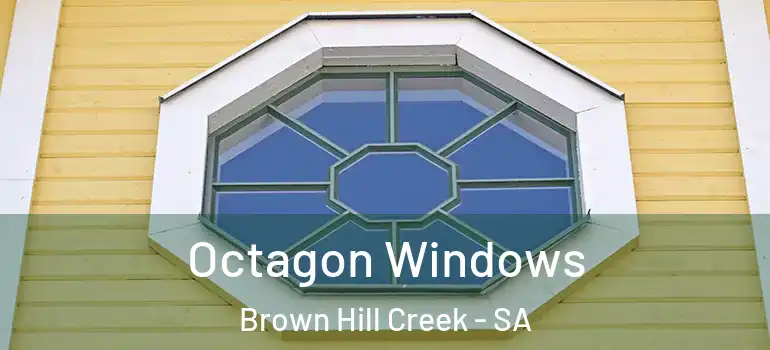 Octagon Windows Brown Hill Creek - SA