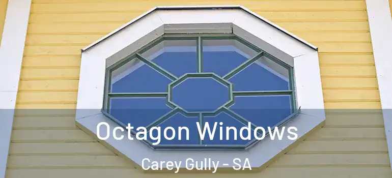 Octagon Windows Carey Gully - SA