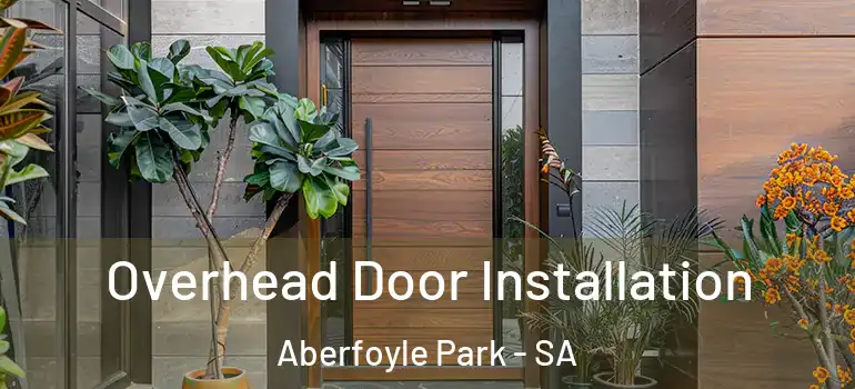 Overhead Door Installation Aberfoyle Park - SA