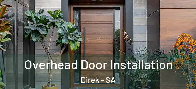 Overhead Door Installation Direk - SA