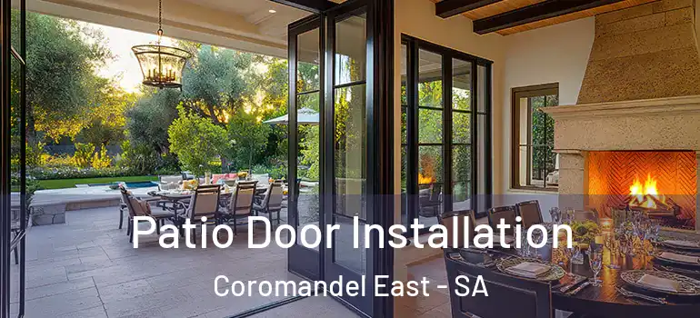 Patio Door Installation Coromandel East - SA