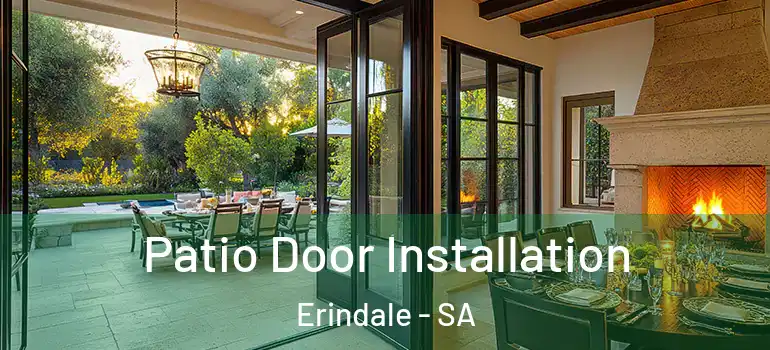 Patio Door Installation Erindale - SA