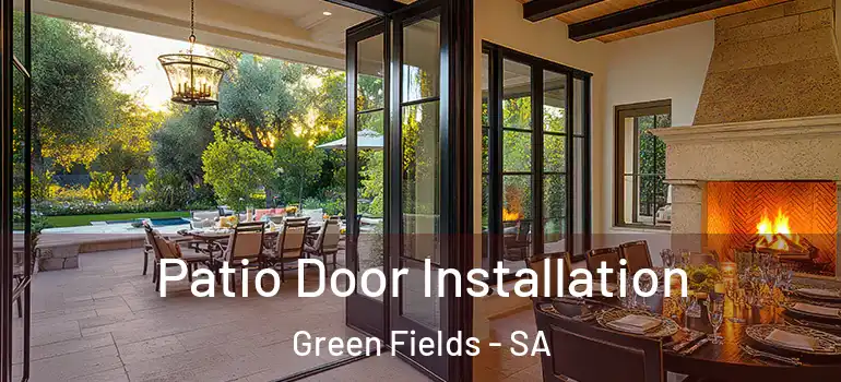 Patio Door Installation Green Fields - SA
