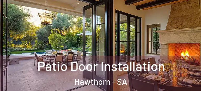 Patio Door Installation Hawthorn - SA