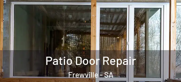 Patio Door Repair Frewville - SA