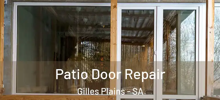 Patio Door Repair Gilles Plains - SA