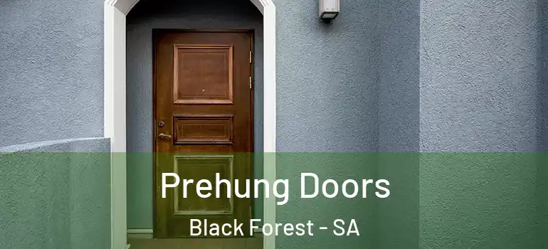 Prehung Doors Black Forest - SA