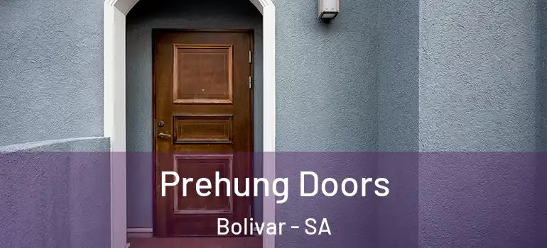 Prehung Doors Bolivar - SA