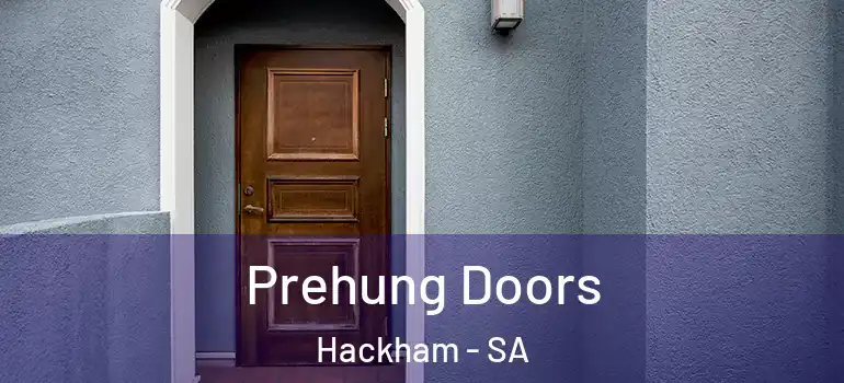 Prehung Doors Hackham - SA
