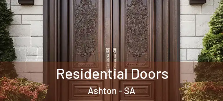 Residential Doors Ashton - SA