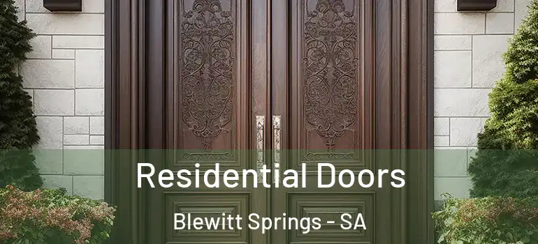 Residential Doors Blewitt Springs - SA