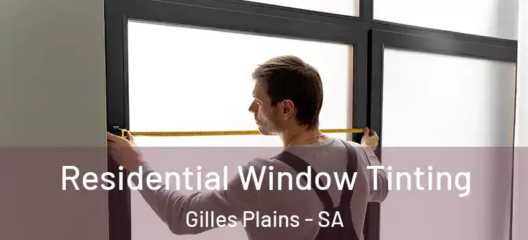 Residential Window Tinting Gilles Plains - SA