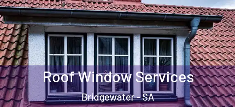 Roof Window Services Bridgewater - SA