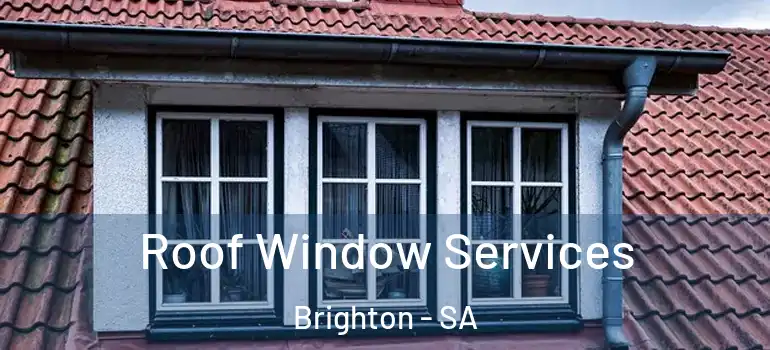 Roof Window Services Brighton - SA