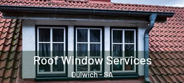 Roof Window Services Dulwich - SA