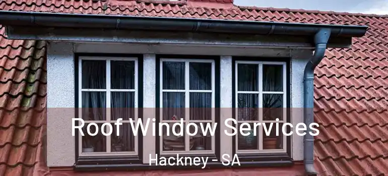 Roof Window Services Hackney - SA