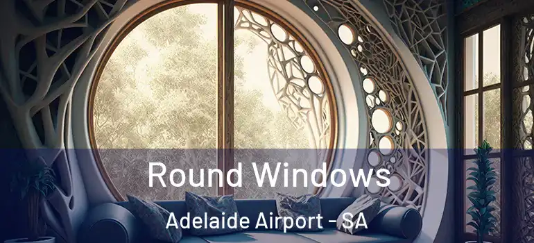 Round Windows Adelaide Airport - SA
