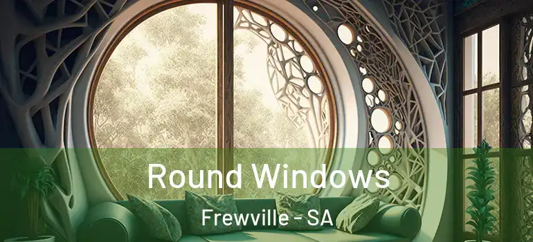 Round Windows Frewville - SA