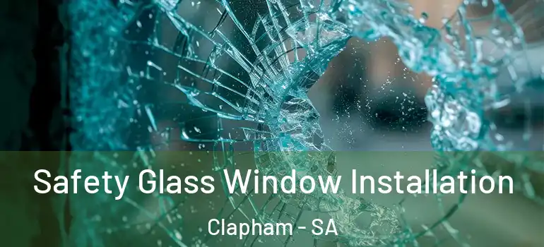 Safety Glass Window Installation Clapham - SA
