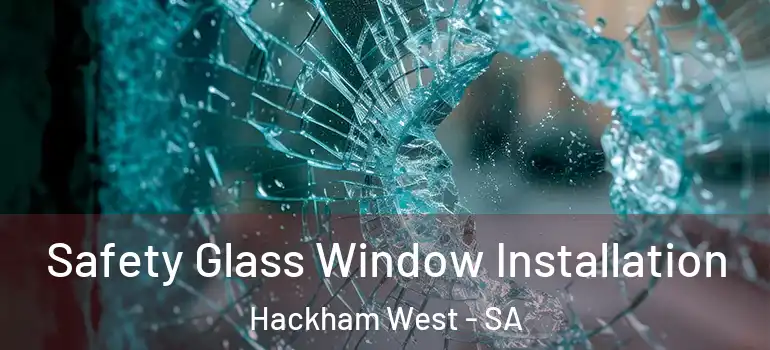 Safety Glass Window Installation Hackham West - SA
