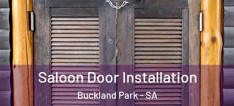 Saloon Door Installation Buckland Park - SA