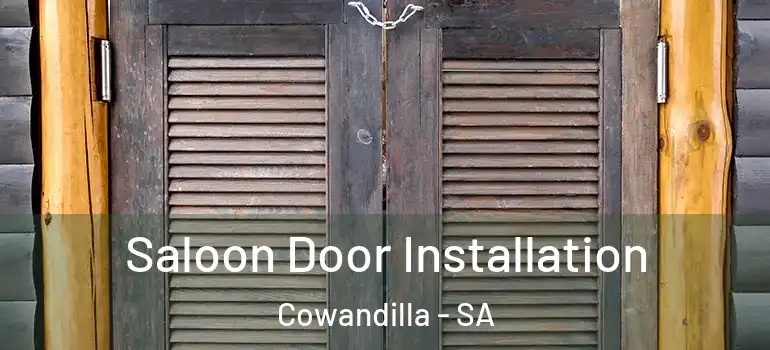 Saloon Door Installation Cowandilla - SA