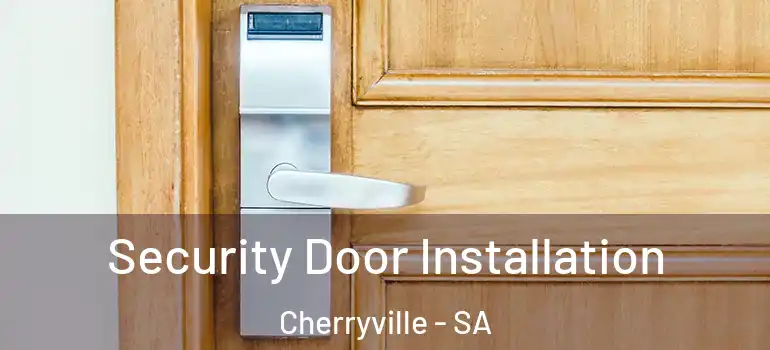 Security Door Installation Cherryville - SA