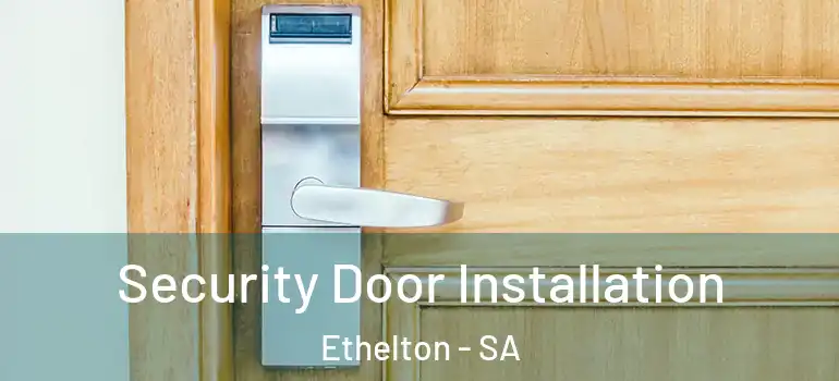 Security Door Installation Ethelton - SA