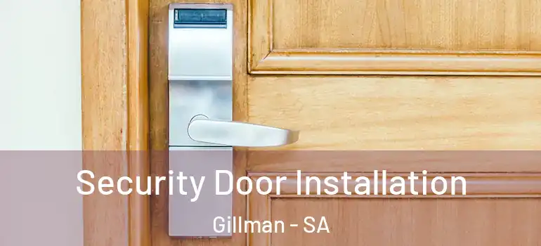 Security Door Installation Gillman - SA