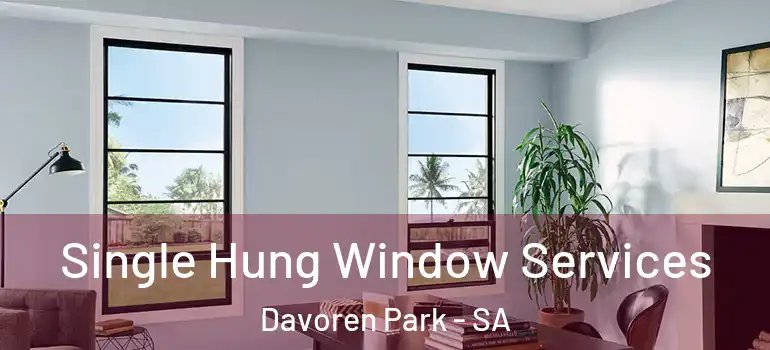 Single Hung Window Services Davoren Park - SA
