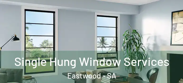 Single Hung Window Services Eastwood - SA