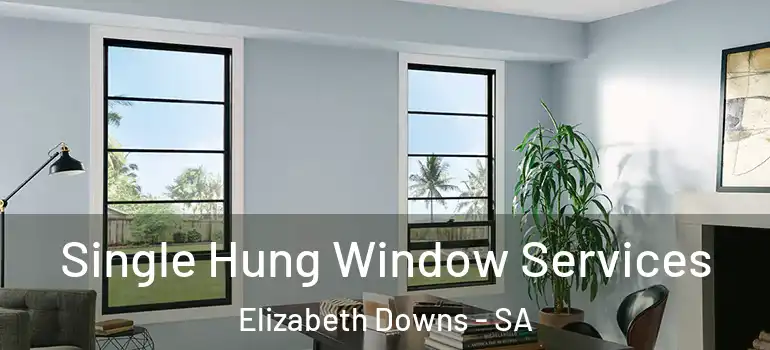 Single Hung Window Services Elizabeth Downs - SA