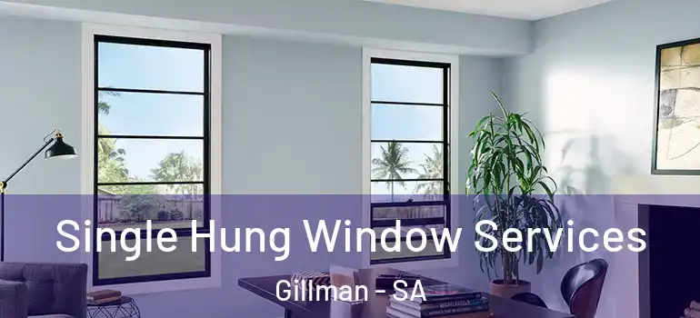 Single Hung Window Services Gillman - SA