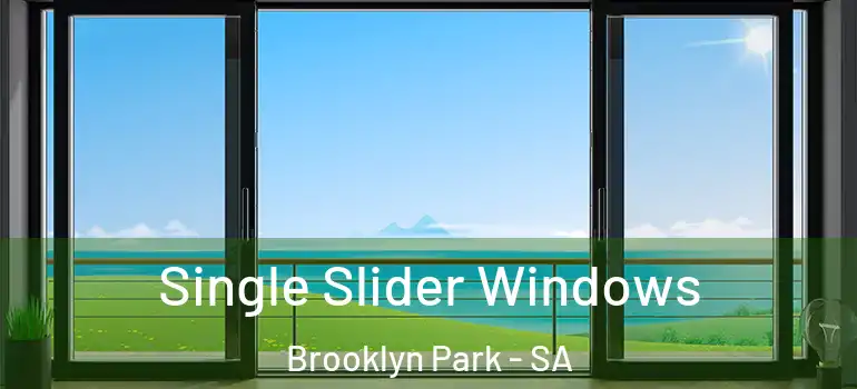 Single Slider Windows Brooklyn Park - SA