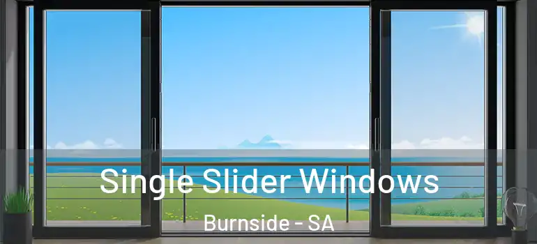 Single Slider Windows Burnside - SA