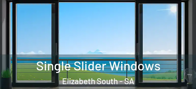  Single Slider Windows Elizabeth South - SA