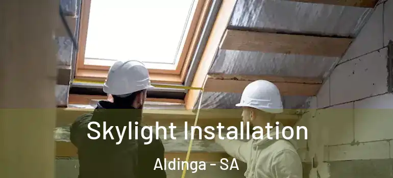 Skylight Installation Aldinga - SA