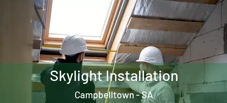 Skylight Installation Campbelltown - SA
