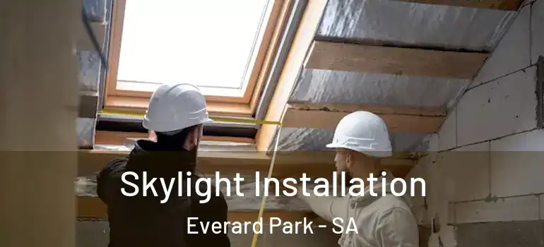Skylight Installation Everard Park - SA